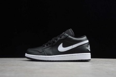 Men's | WMNS Air Jordan 1 Low Black White Basketball Shoes