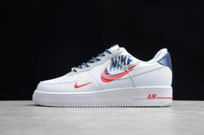 Women's | Nike Air Force 1 07 PRM QS White Graffiti CT1138-133 Running Shoes