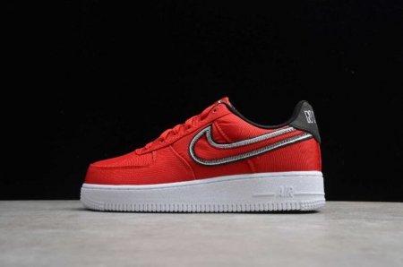 Women's | Nike Air Force 1 07 University Red Black White CD0886-600 Running Shoes