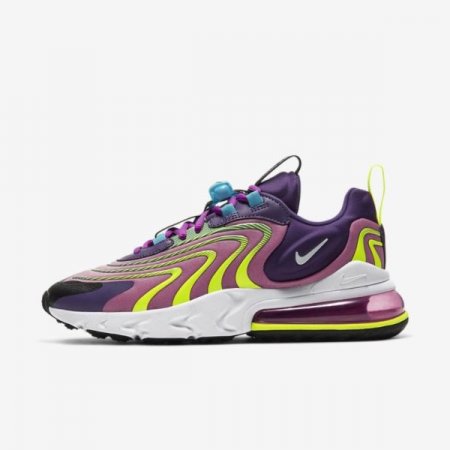 Nike Shoes Air Max 270 React ENG | Eggplant / Magic Flamingo / Vivid Purple / White