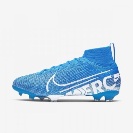 Nike Shoes Jr. Mercurial Superfly 7 Elite FG | Blue Hero / Obsidian / White