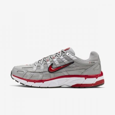 Nike Shoes P-6000 | Football Grey / University Red / Black / Football Grey