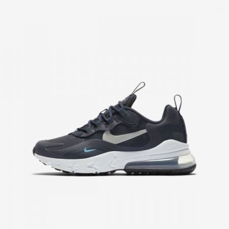 Nike Shoes Air Max 270 React | Obsidian / Blue Fury / White / Light Smoke Grey