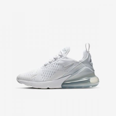 Nike Shoes Air Max 270 | White / Metallic Silver / White