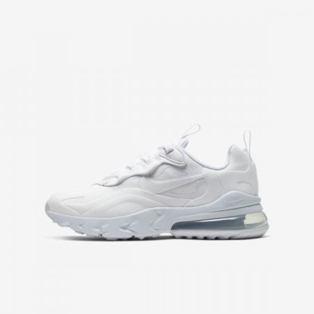 Nike Shoes Air Max 270 React | White / Metallic Silver / White / White