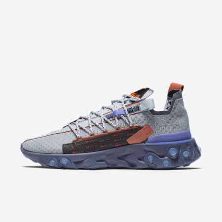 Nike Shoes iSPA React | Wolf Grey / Dusty Peach / Sapphire