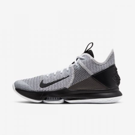 Nike Shoes LeBron Witness 4 | White / White / Black