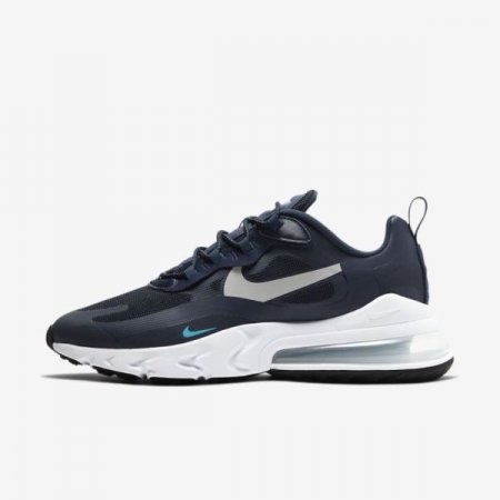 Nike Shoes Air Max 270 React | Obsidian / Blue Fury / White / Light Smoke Grey