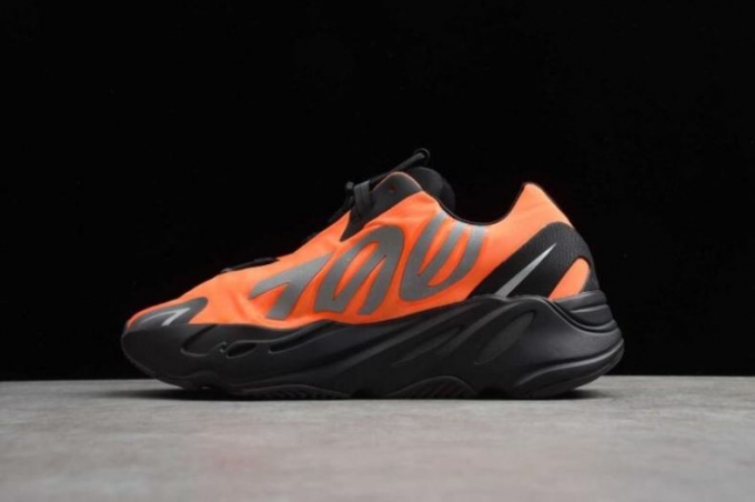 Men's | Adidas Yeezy 700 MNVN Orange Black FV3258