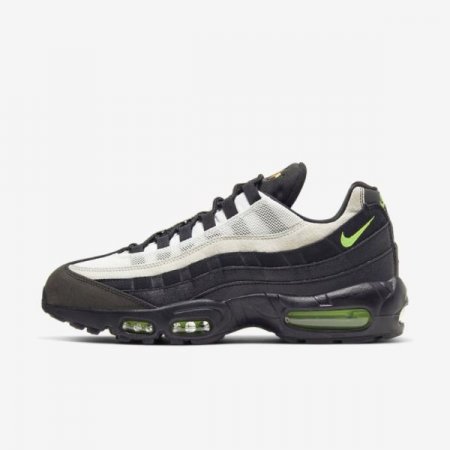 Nike Shoes Air Max 95 Essential | Black / Platinum Tint / Crimson / Electric Green