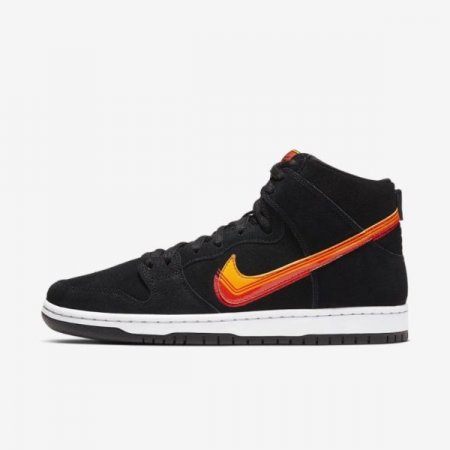 Nike Shoes SB Dunk High Pro | Black / Team Orange / University Red / University Gold