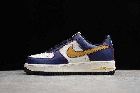 Women's | Nike Air Force 1 07 Purple Gold White CD6578-507 Running Shoes