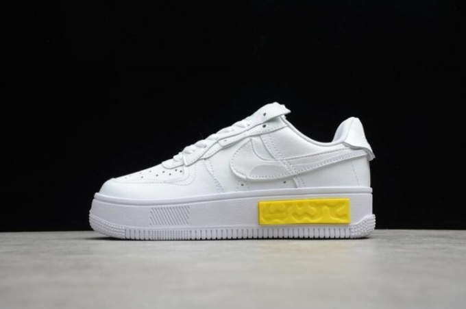 Women's | Nike Air Force 1 Fontanka White Summit White Photon Dust DA7024-101 Running Shoes