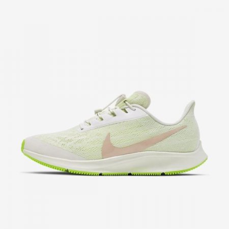 Nike Shoes Air Zoom Pegasus 36 FlyEase | Phantom / Barely Volt / Spruce Aura / Bio Beige