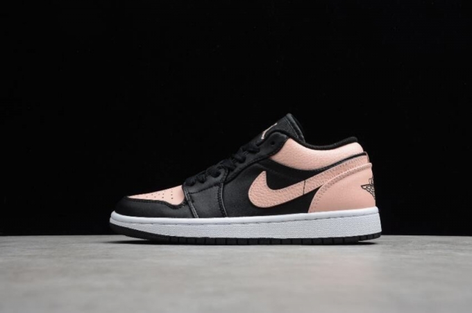 Men's | Air Jordan 1 Low GS Crimson Tint Black Arctic Orange White Basketball Shoes