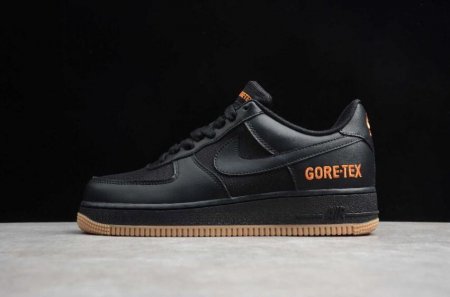 Women's | Nike Air Force 1 GTX Black Light Carbon CK2630-001 Running Shoes