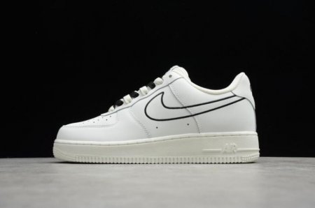 Women's | Nike Air Force 1 07 Off White Black CL6326-158 Running Shoes