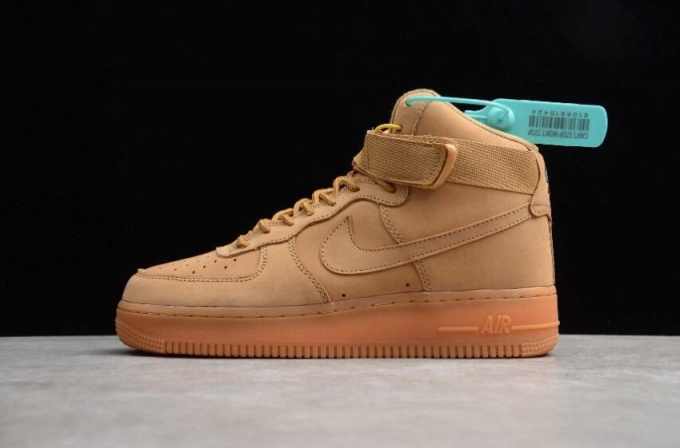 Women's | Nike Air Force 1 High 07 Flax Outdoor Green 882096-200 Running Shoes