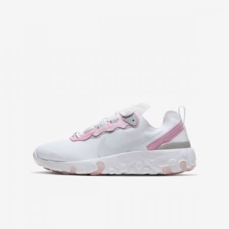 Nike Shoes Renew Element 55 | White / Pink / Light Smoke Grey / Pure Platinum