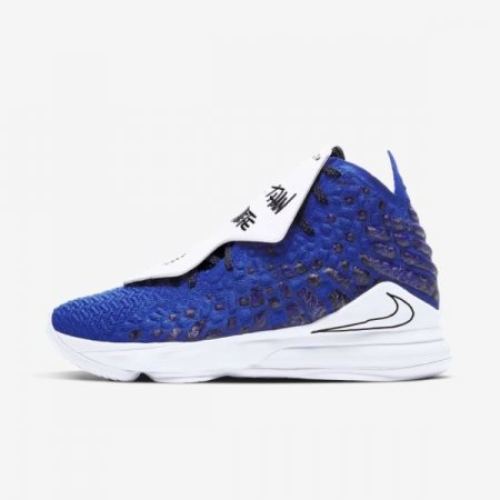 Nike Shoes LeBron 17 MTAA | Racer Blue / Black / White