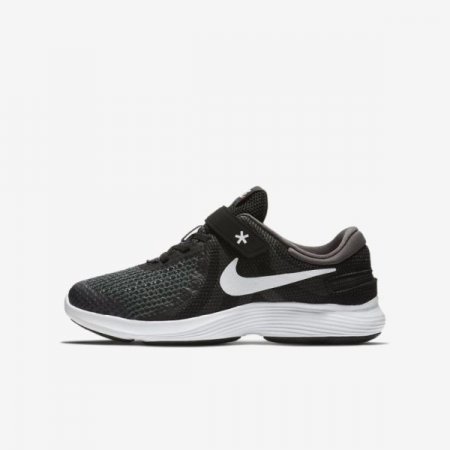 Nike Shoes Revolution 4 FlyEase | Black / Anthracite / Total Crimson / White