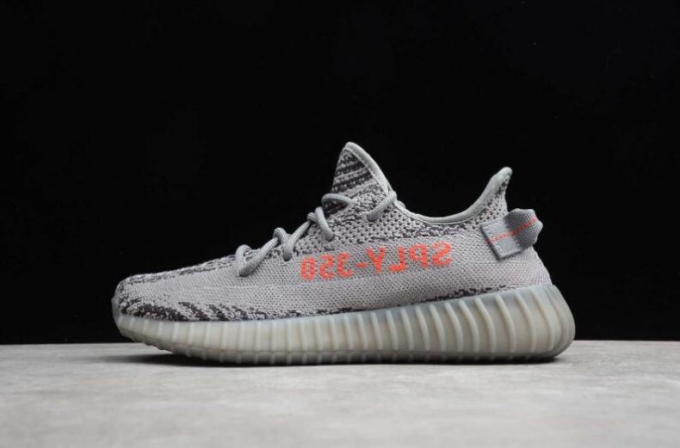 Men's | Adidas Yeezy Boost 350V2 Beluga 2.0 Grey Bold Orange Dark Grey AH2203