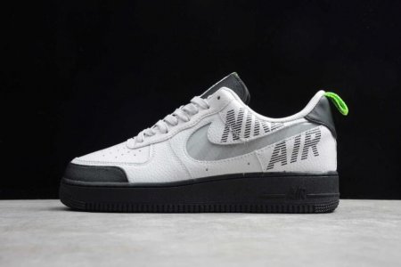 Men's | Nike Air Force 1 07 White Grey Black Fluorescent Green BQ4421-001 Running Shoes