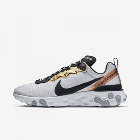 Nike Shoes React Element 55 | Pure Platinum / Black