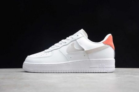 Women's | Nike Air Force 1 07 LX White Platinum Tint Game Royal 898889-103 Running Shoes