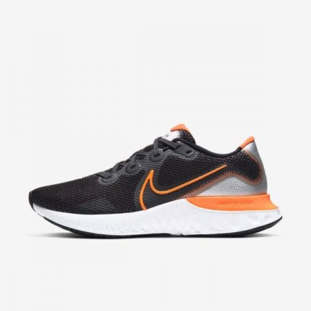 Nike Shoes Renew Run | Black / Particle Grey / Mystic Dates / Total Orange