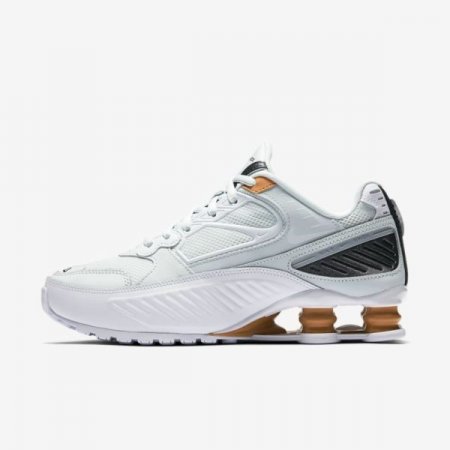 Nike Shoes Shox Enigma 9000 | Ghost Aqua / Metallic Hematite / Amber Rise / White