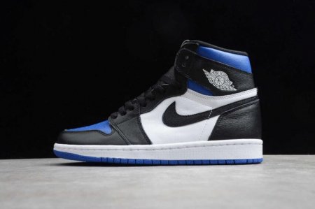 Men's | Air Jordan 1 Retro High OG Black White Game Royal Basketball Shoes