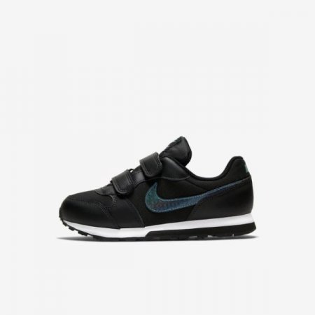 Nike Shoes MD Runner 2 | Black / Anthracite / Aurora / Blue Hero