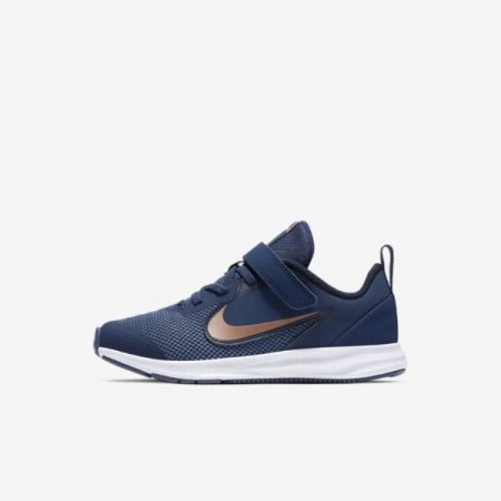 Nike Shoes Downshifter 9 | Midnight Navy / Dark Obsidian / Metallic Red Bronze