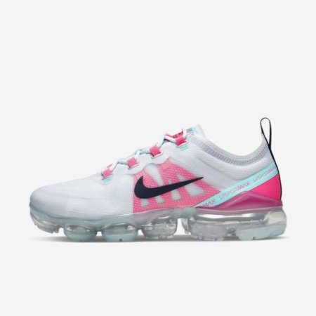 Nike Shoes Air VaporMax 2019 | Football Grey / Pink Blast / Aurora / Obsidian