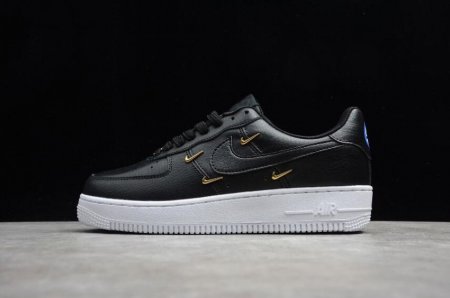 Men's | Nike Air Force 1 07 LX Black Gold White CT1990-001 Running Shoes