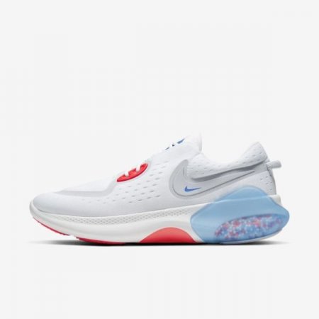 Nike Shoes Joyride Dual Run | White / Black / Flash Crimson / Sky Grey