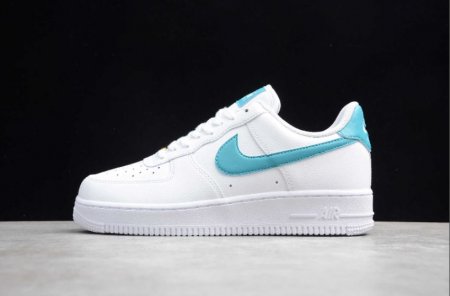 Men's | Nike Air Force 1 07 White Teal Nebula AH0287-109 Running Shoes