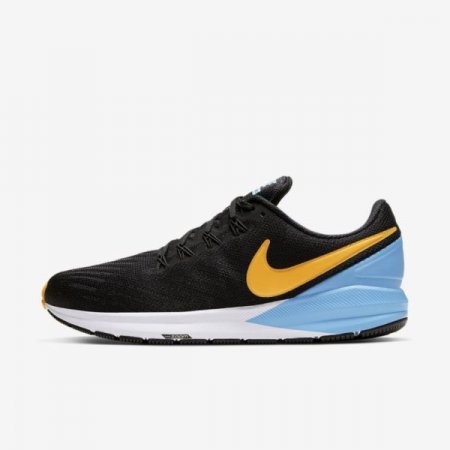 Nike Shoes Air Zoom Structure 22 | Black / University Blue / White / Laser Orange