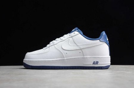 Men's | Nike Air Force 1 07 White Royal Blue CD0884-102 Running Shoes