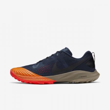 Nike Shoes Air Zoom Terra Kiger 5 | Obsidian / Laser Crimson / Magma Orange / Black