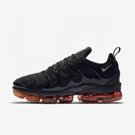 Nike Shoes Air VaporMax Plus | Black / Magma Orange / University Red / Light Smoke Grey