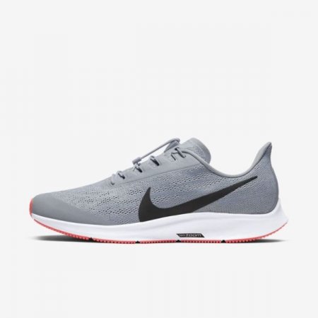 Nike Shoes Air Zoom Pegasus 36 FlyEase | Wolf Grey / White / Bright Crimson / Black