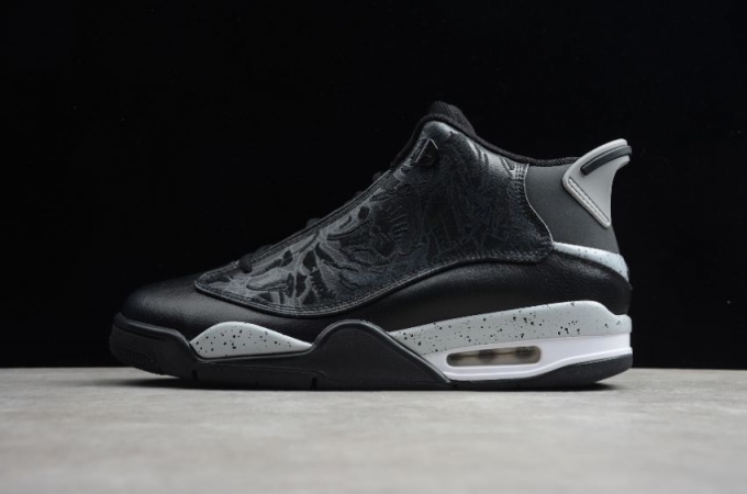 Men's | Air Jordan Dub Zero Black Grey White Basketball Shoes