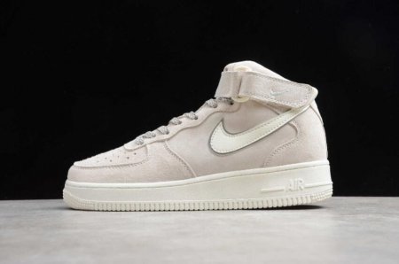 Women's | Nike Air Force 1 High 07 Dark Stucco Oatmeal Mushroom 315121-048 Running Shoes