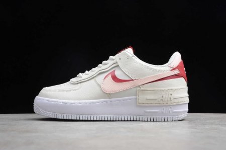 Men's | Nike Air Force 1 Shadow Phantom Echo Pink Gym Red CI0919-003 Running Shoes