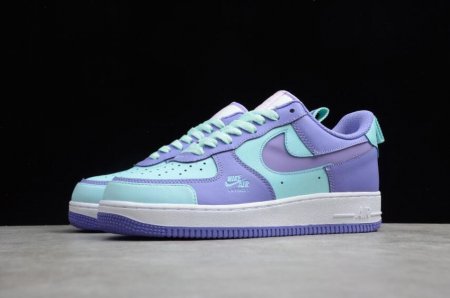 Women's | Nike Air Force 1 Utility Purple Green Lake White CV3039-106 Running Shoes