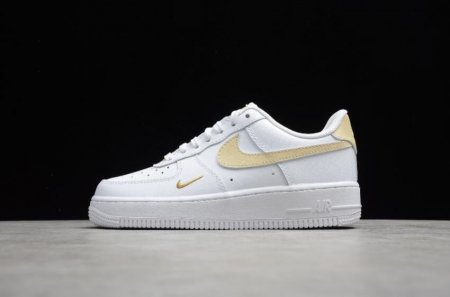 Men's | Nike WMNS Air Force 1 07 ESS White Gold CZ0270-105 Running Shoes