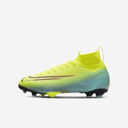 Nike Shoes Jr. Mercurial Superfly 7 Elite MDS FG | Lemon Venom / Aurora / Black