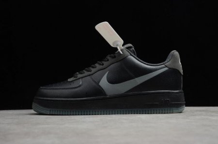 Men's | Nike Air Force 1 07 Black Silver Lilac Anthracite CD0888-001 Running Shoes